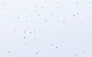 Frostbloom Toss II — light blue and white confetti background, variation II