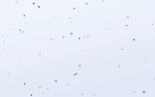 Frostbloom Toss III — light blue and white confetti background, variation III
