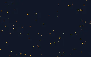 Gold Luxe Confetti II — dark blue, gold and brown confetti background, variation II