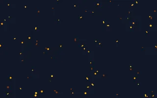 Gold Luxe Confetti III — dark blue, gold and brown confetti background, variation III