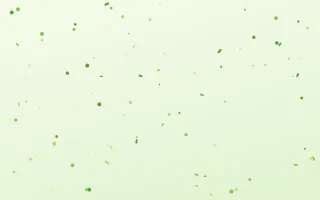 Honeydew Fête III — light green and white confetti background, variation III