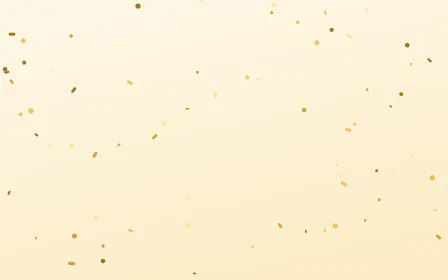 Honeywren Toss — light gold and beige confetti background