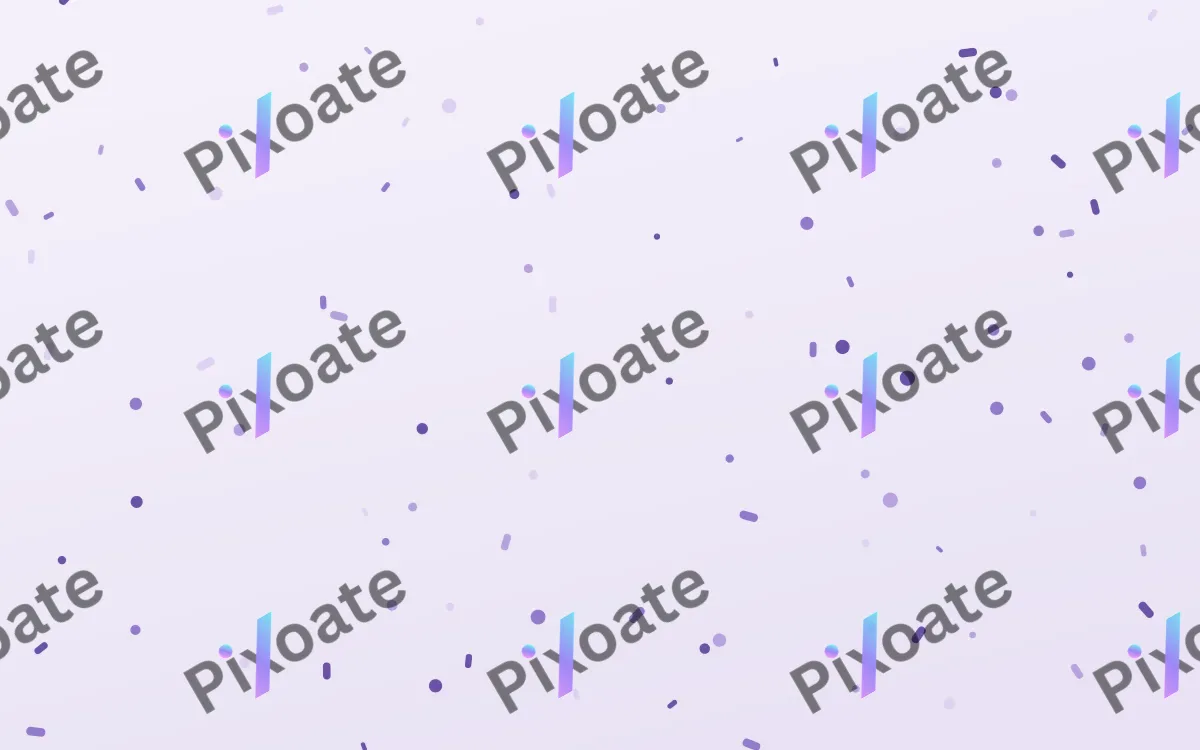 Lavandin Fête — light purple and white confetti background