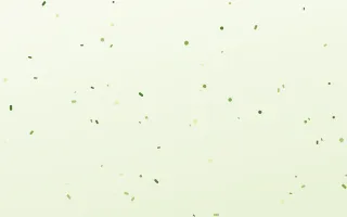 Meadowlark Toss — light green and white confetti background