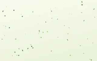 Meadowlark Toss II — light green and white confetti background, variation II