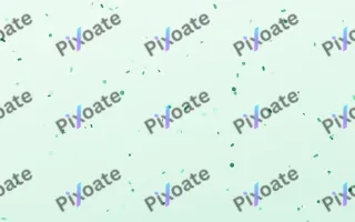 Mintaka Fête — light green and white confetti background