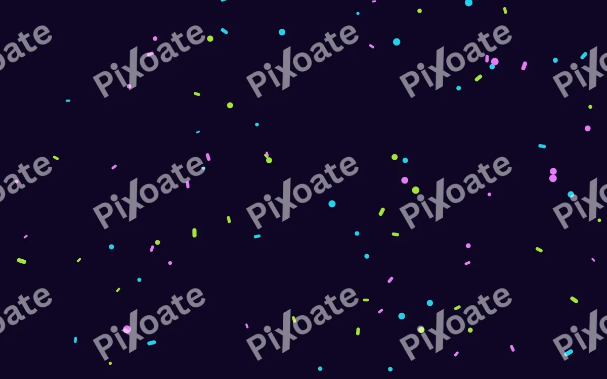 Neon Confetti Neon Confetti — dark black, teal and purple confetti background