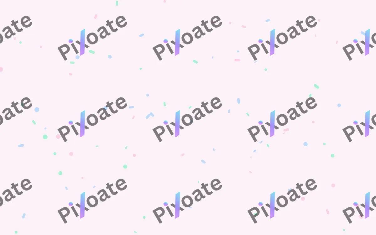 Pastel Dream Confetti — light white, blue and green confetti background