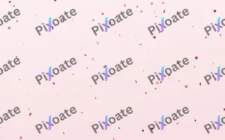 Rosea Fête — light red, pink and white confetti background