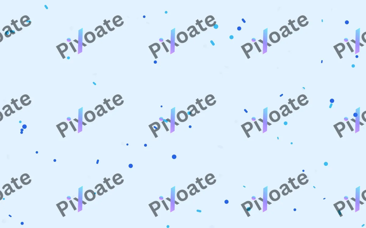 Sky Confetti Sky Confetti — light blue confetti background