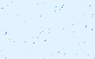 Sky Confetti — light blue confetti background