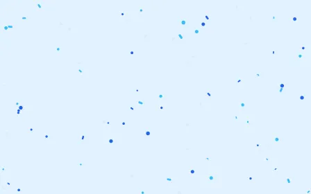 Sky Confetti — light blue confetti background