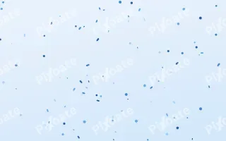 Skylark Fête II — colourful blue and white confetti background, variation II