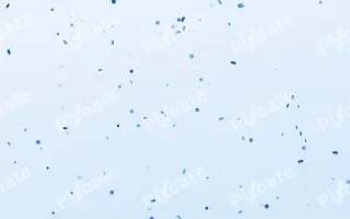 Skylark Fête III — colourful blue and white confetti background, variation III