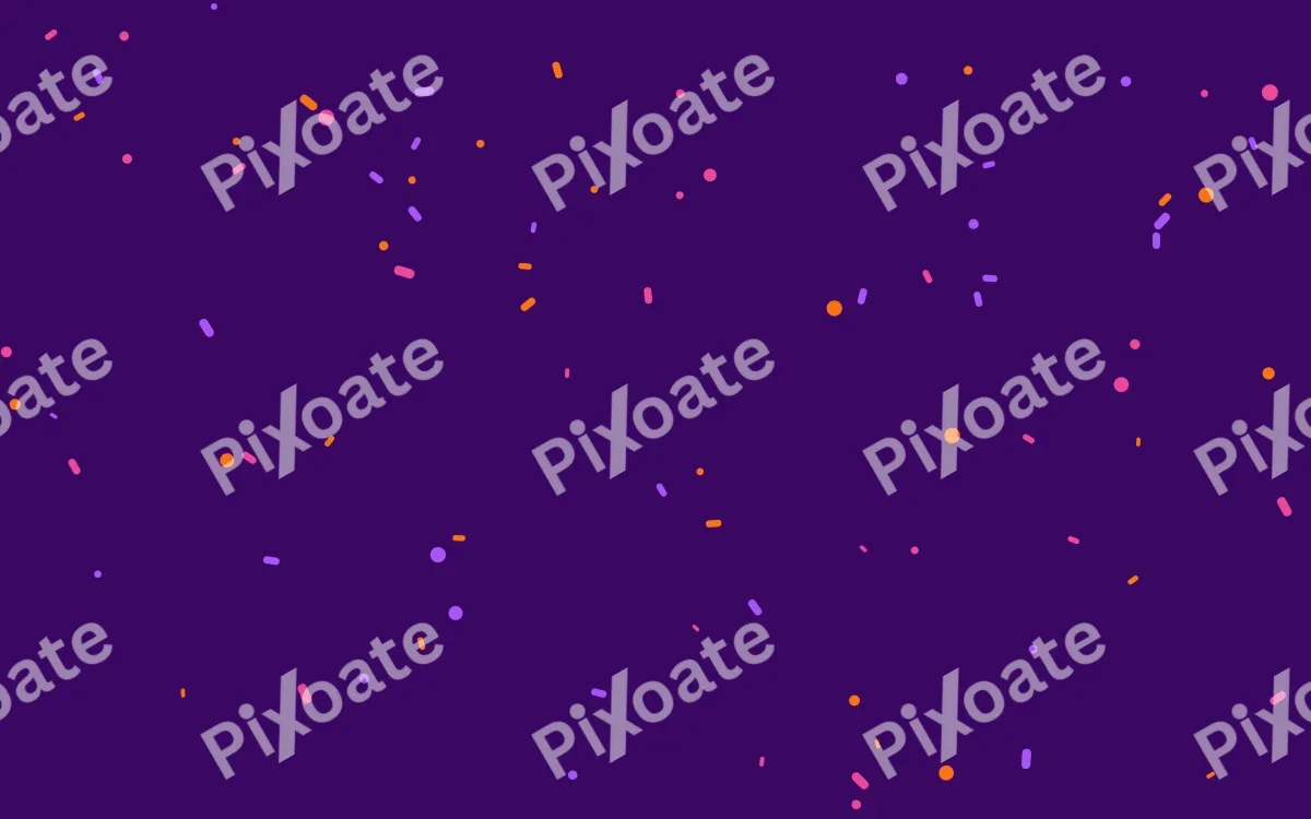 Sunset Confetti Sunset Confetti — colourful purple, orange and pink confetti background