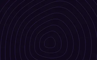 Amethysta Terrain II — dark black and purple contour line background, variation II