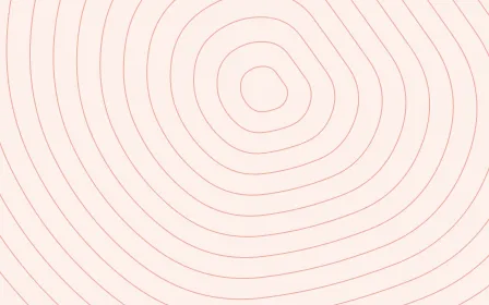 Coralline Relief — light white and red contour line background