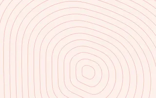 Coralline Relief II — light white and red contour line background, variation II