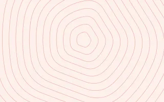 Coralline Relief III — light white and red contour line background, variation III