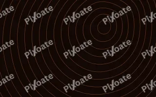 Emberline Relief III — dark black and orange contour line background, variation III