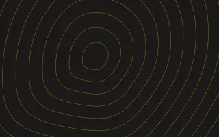 Gilded Terrain — dark black and gold contour line background