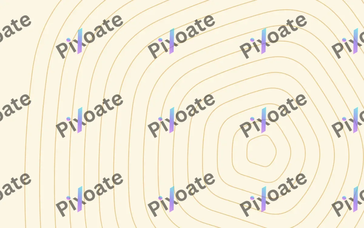 Honeywren Relief — light beige and gold contour line background