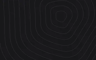 Ink Terrain — dark black and grey contour line background