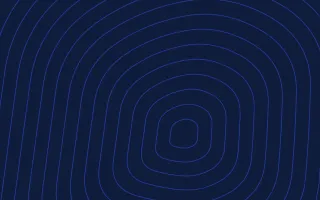 Klein Ink Lines II — dark blue contour line background, variation II