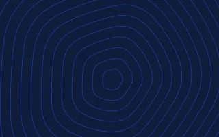 Klein Ink Lines III — dark blue contour line background, variation III