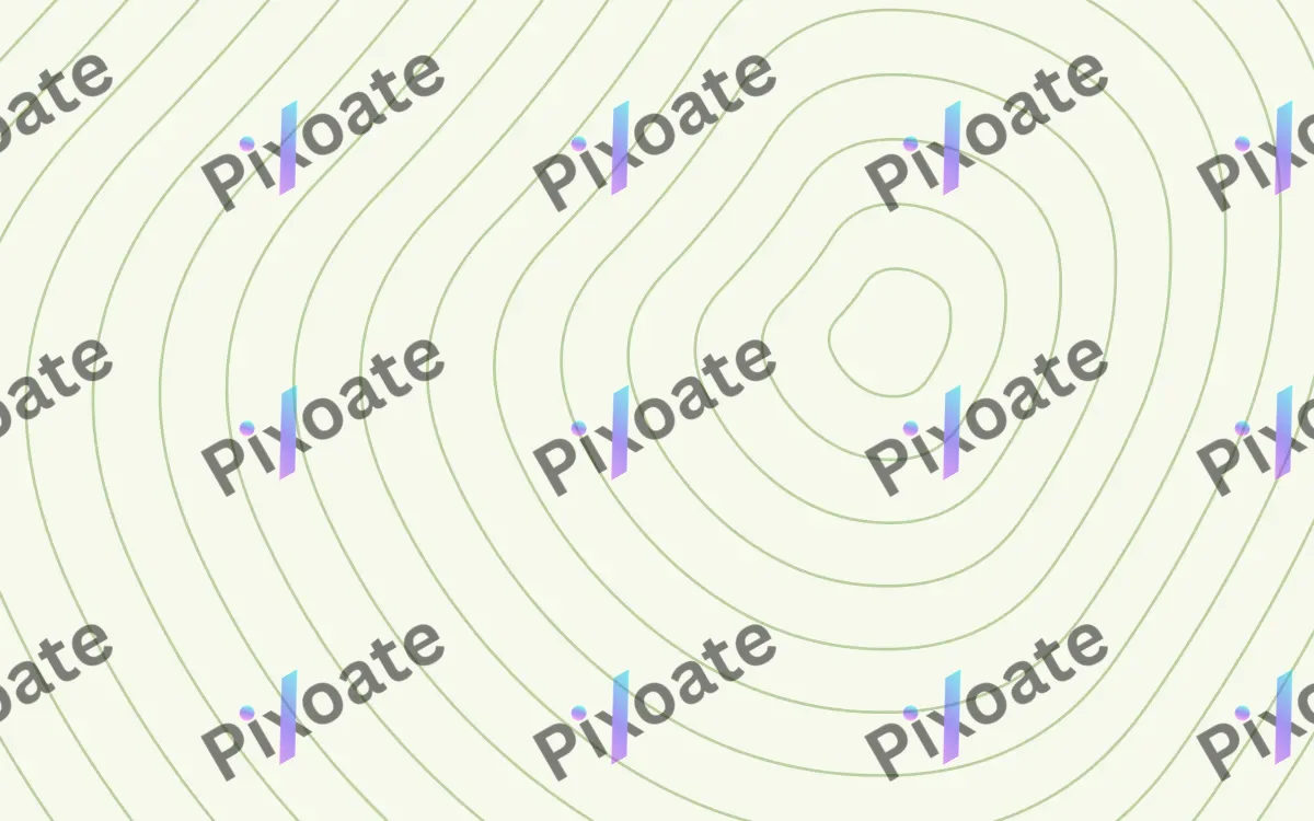 Meadowlark Relief — light white and green contour line background