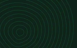 Monstera Ink Ink Lines — dark black and green contour line background