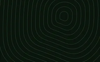 Moss Hollow Relief — dark black and green contour line background
