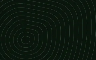 Moss Hollow Relief III — dark black and green contour line background, variation III