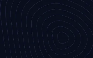 Noctis Terrain — dark black and blue contour line background