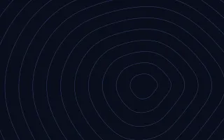 Noctis Terrain II — dark black and blue contour line background, variation II