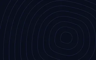 Noctis Terrain III — dark black and blue contour line background, variation III
