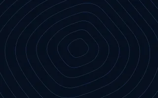 Oceana Terrain II — dark black and blue contour line background, variation II