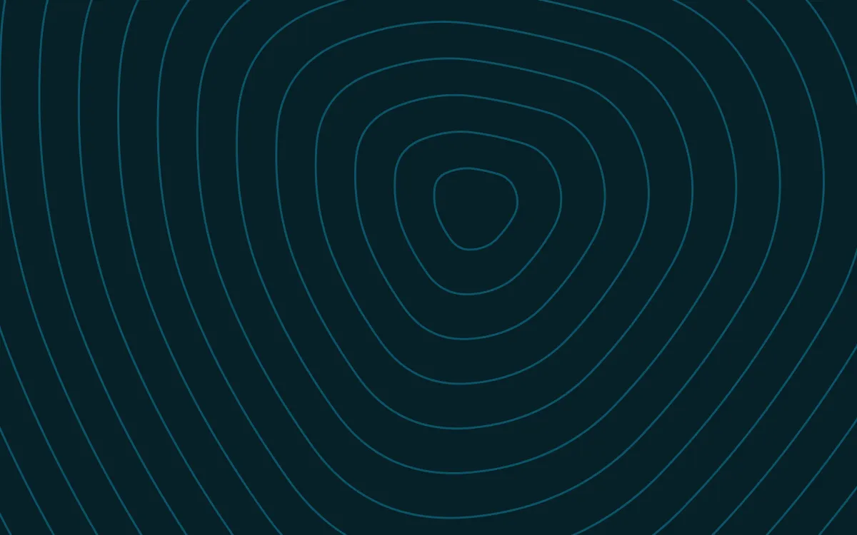 Peacock Bold Ink Lines — dark black and teal contour line background