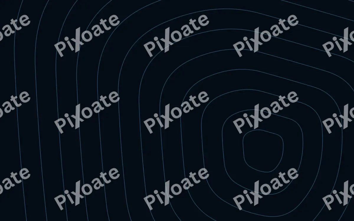Polaris Terrain — dark black and blue contour line background