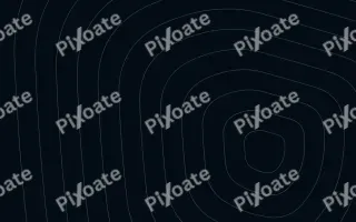Polaris Terrain — dark black and blue contour line background