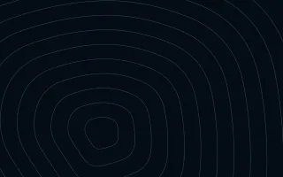 Polaris Terrain II — dark black and blue contour line background, variation II