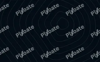 Polaris Terrain III — dark black and blue contour line background, variation III