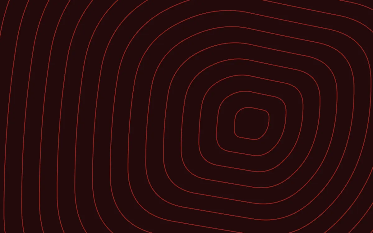 Signal Red Ink Lines — dark black and red contour line background