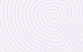 Thistledown Relief II — light white and purple contour line background, variation II
