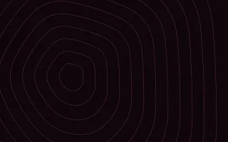 Vinifera Terrain II — dark black and pink contour line background, variation II