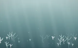 Coastal Mist Coral Reef — light white and teal coral reef background