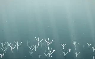 Coastal Mist Coral Reef IV — light white and teal coral reef background, variation IV