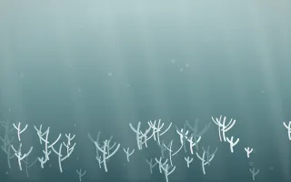 Coastal Mist Coral Reef X — light white and teal coral reef background, variation X