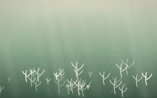 First Light Coral Reef V — light beige and green coral reef background, variation V