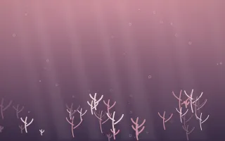 Rose Dusk Coral Reef II — colourful red, pink and purple coral reef background, variation II